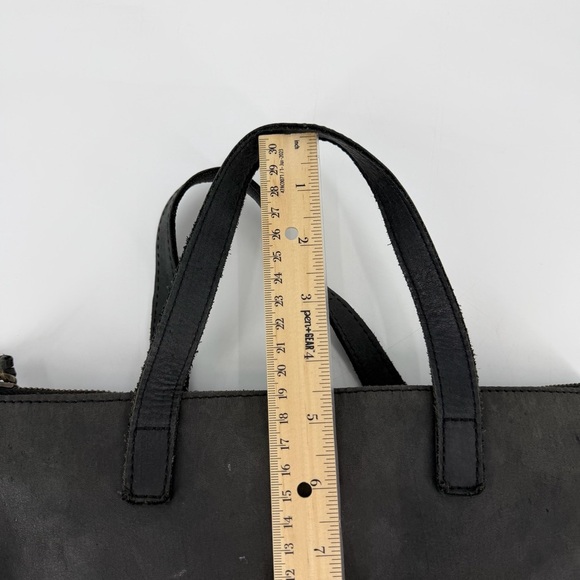 Abel Gray Leather Convertible Backpack Purse main image 10